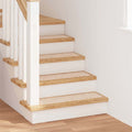 Rutschfeste Treppenmatten 15 pcs Creme 75 x 20 cm PP