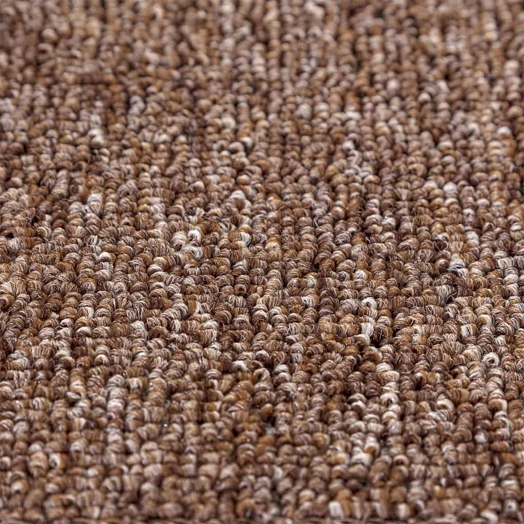 Rutschfeste Treppenmatten 15 pcs Braun 60 x 25 cm PP