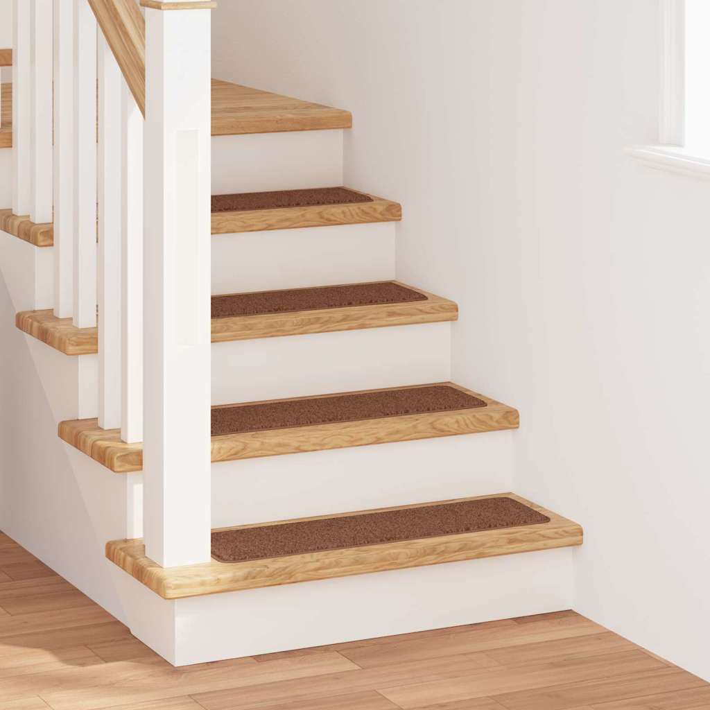 Rutschfeste Treppenmatten 15 pcs Gelb 75 x 20 cm PP