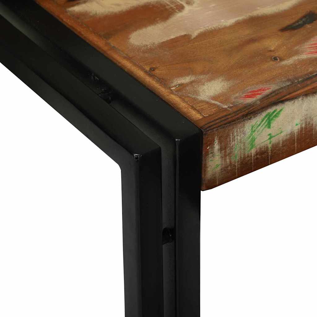 Nestingtisch 3 pcs Massives Recyclingholz und Metall