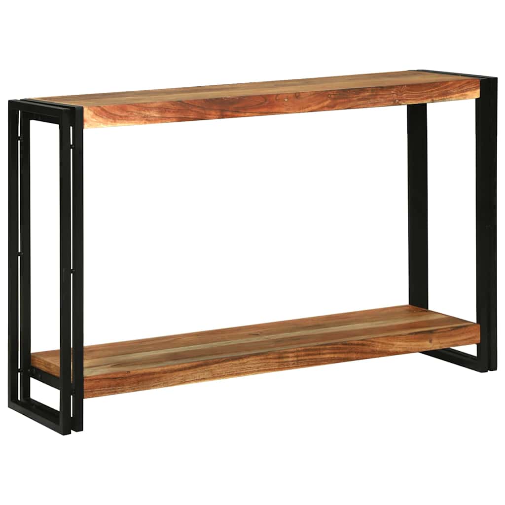 Konsolentisch Braun 120 x 33 x 75 cm Massivholz Akazie