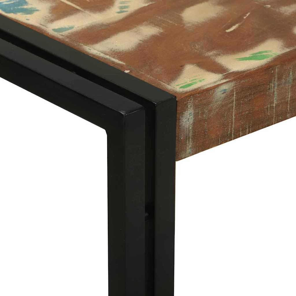 Konsolentisch 120 x 33 x 75 cm Massives upgecyceltes Holz
