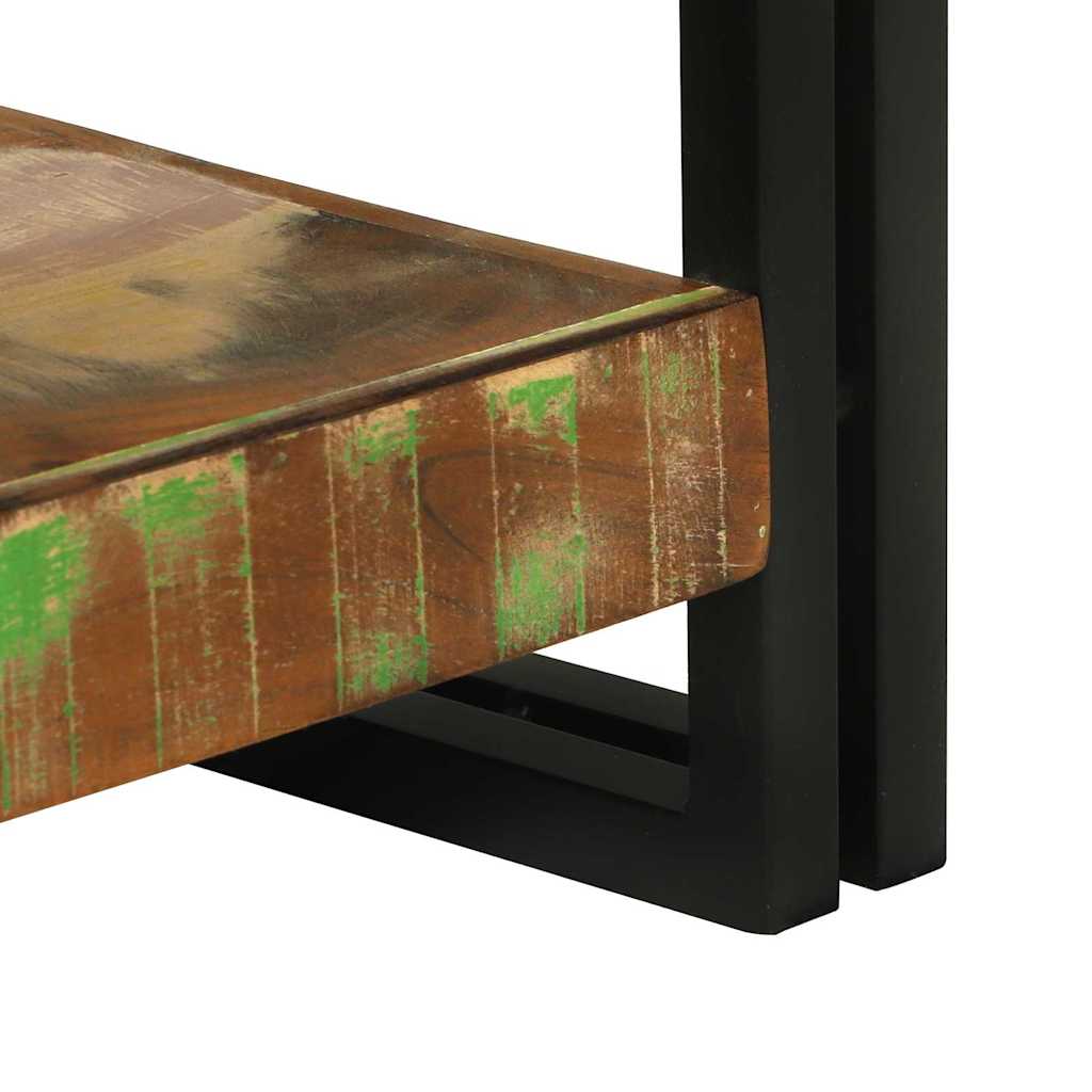 Konsolentisch 120 x 33 x 75 cm Massives upgecyceltes Holz