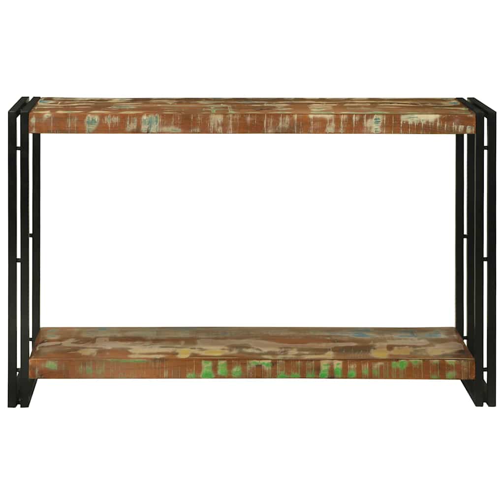 Konsolentisch 120 x 33 x 75 cm Massives upgecyceltes Holz