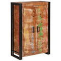 Highboard mit Türen Braun Massives recyceltes Holz und Metall