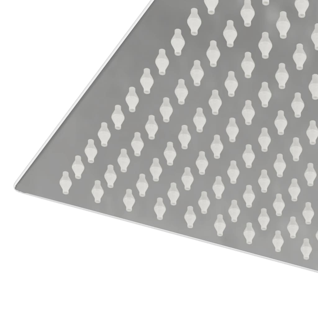 Regenbrause Edelstahl 304 25x25 cm Quadrat