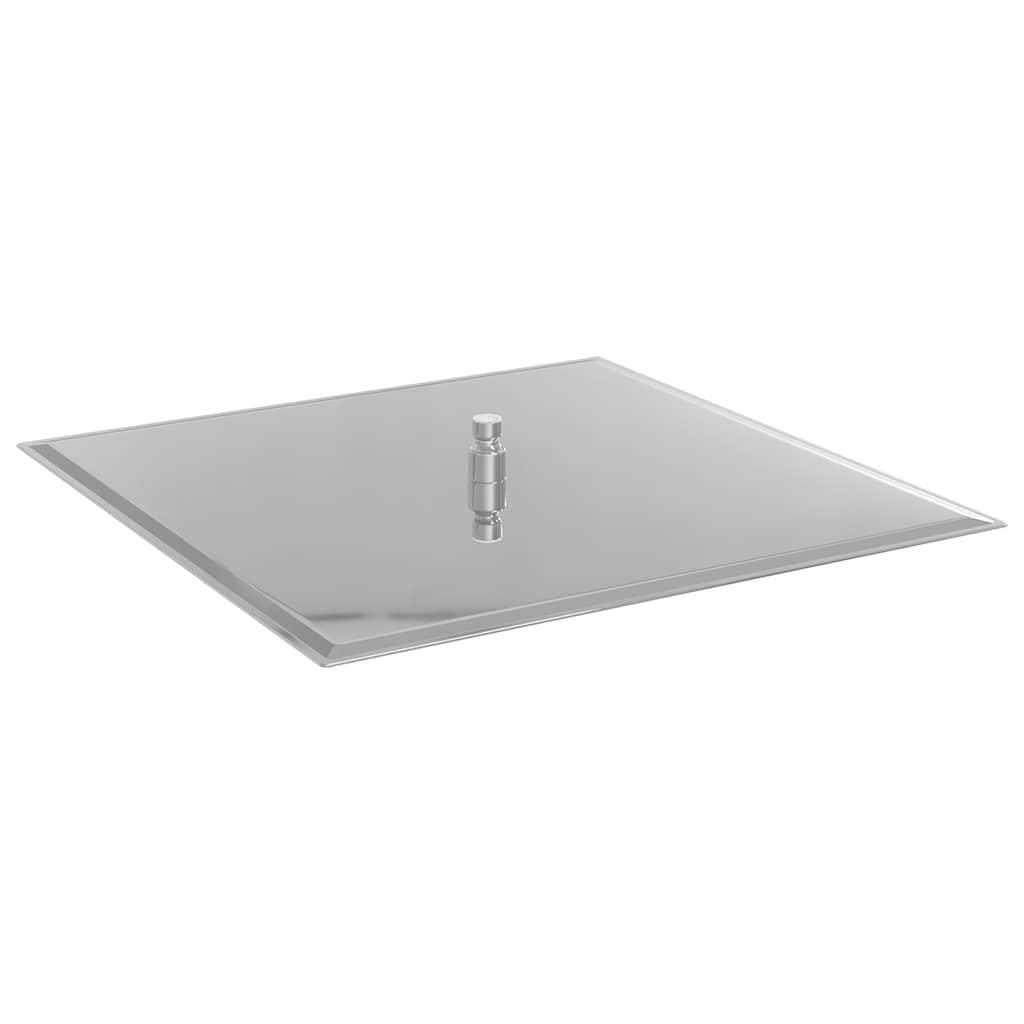 Regenbrause Edelstahl 304 50x50 cm Quadrat