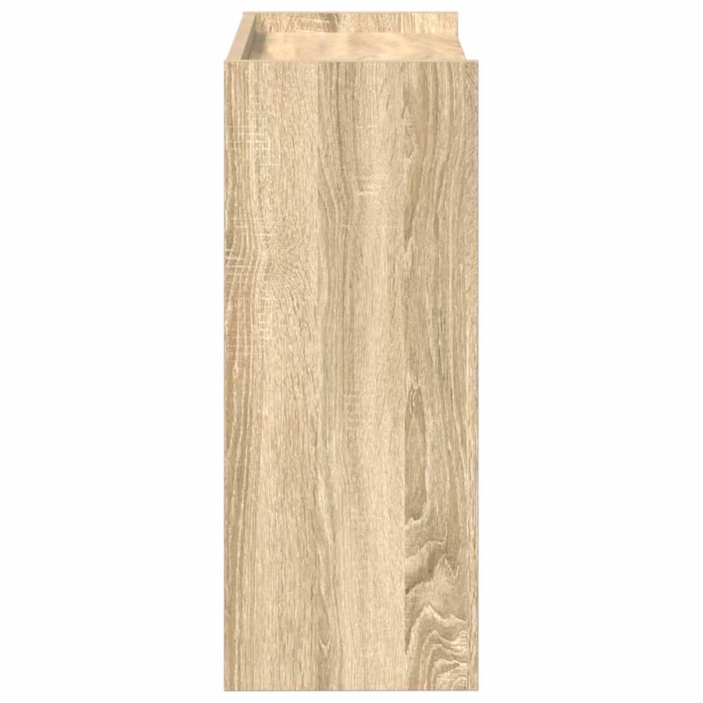 Schuhregal Sonoma-Eiche 60x25x62 cm Holzwerkstoff