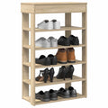 Schuhregal Sonoma-Eiche 60x30x98 cm Holzwerkstoff