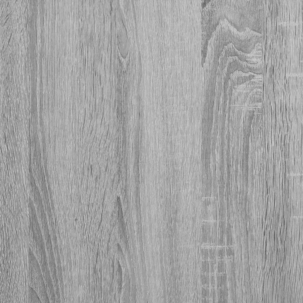 Wandregale 2 Stk. Grau Sonoma 75x16,5x16,5 cm Holzwerkstoff