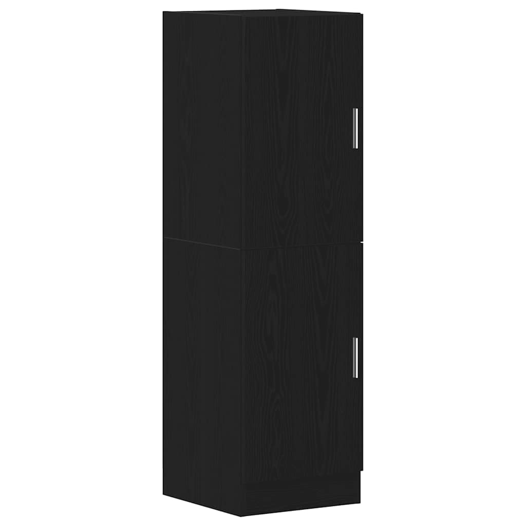 Küchenschrank Schwarz 38x41,5x131,5 cm Holzwerkstoff