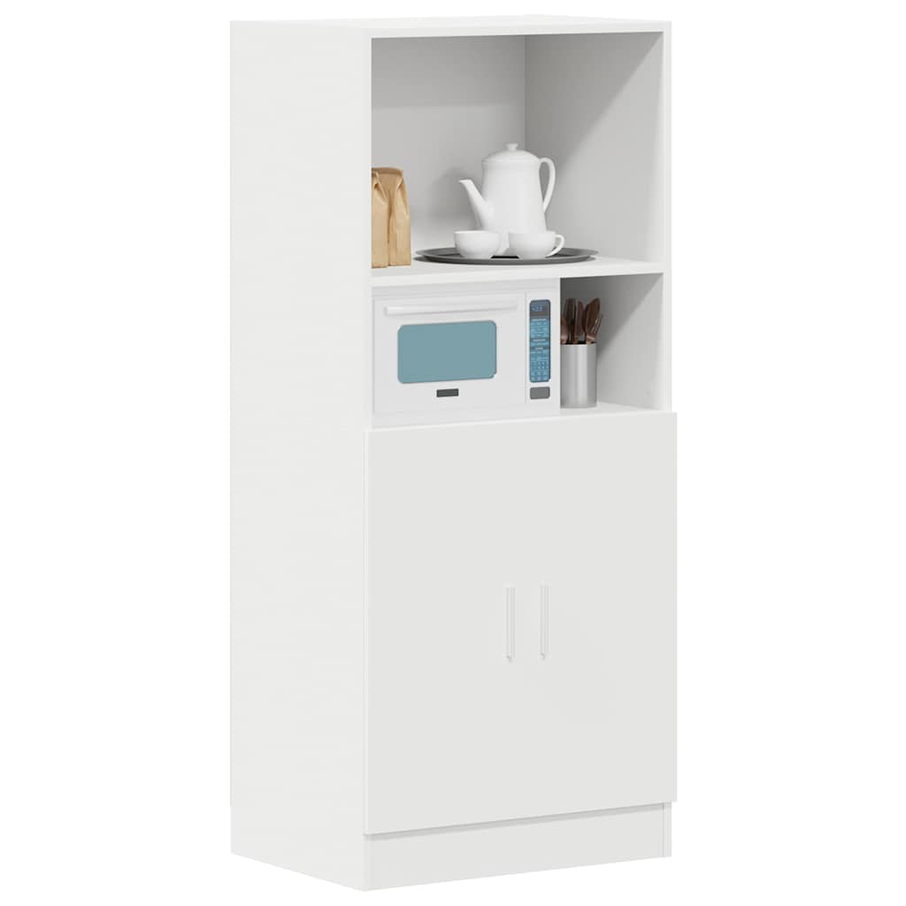 Küchenschrank Weiß 57x41,5x131,5 cm Holzwerkstoff