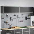 Werkzeugschrank-Set 6 pcs Schwarz Pulverbeschichteter Stahl