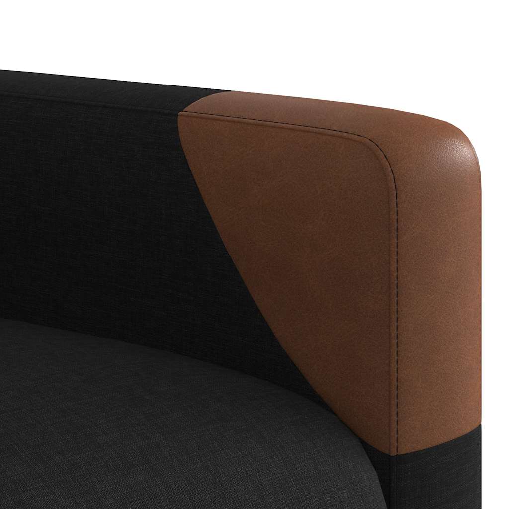 Relaxsessel Schwarz Stoff