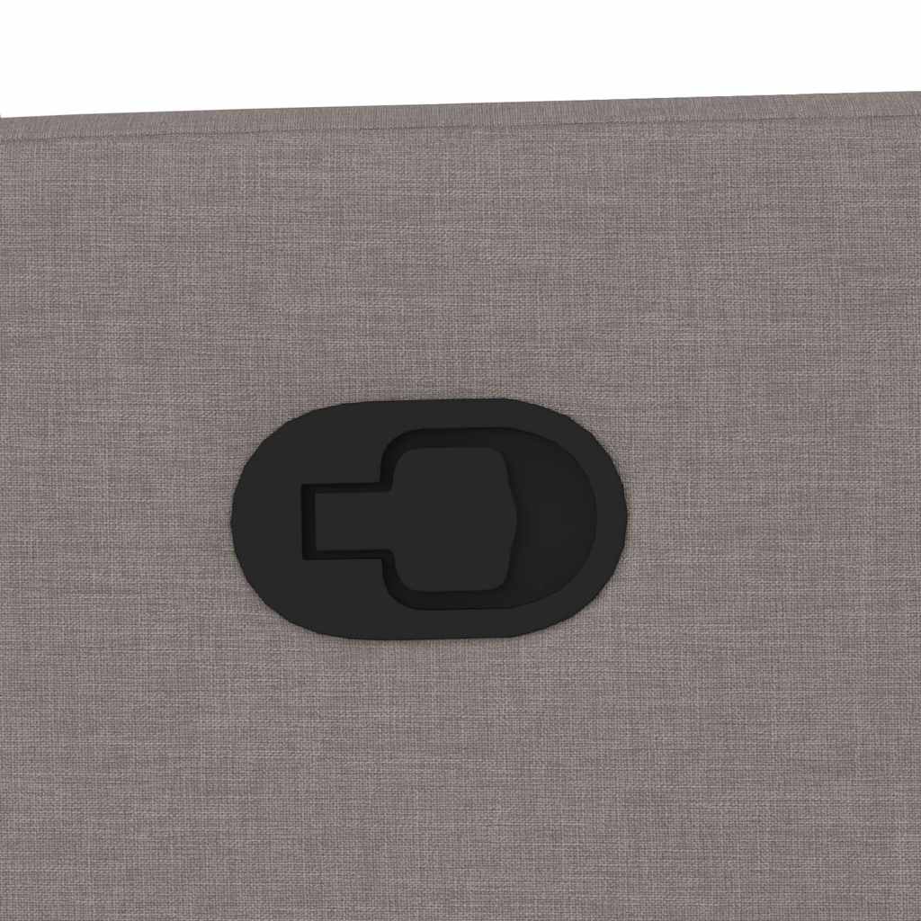 Relaxsessel Taupe Stoff