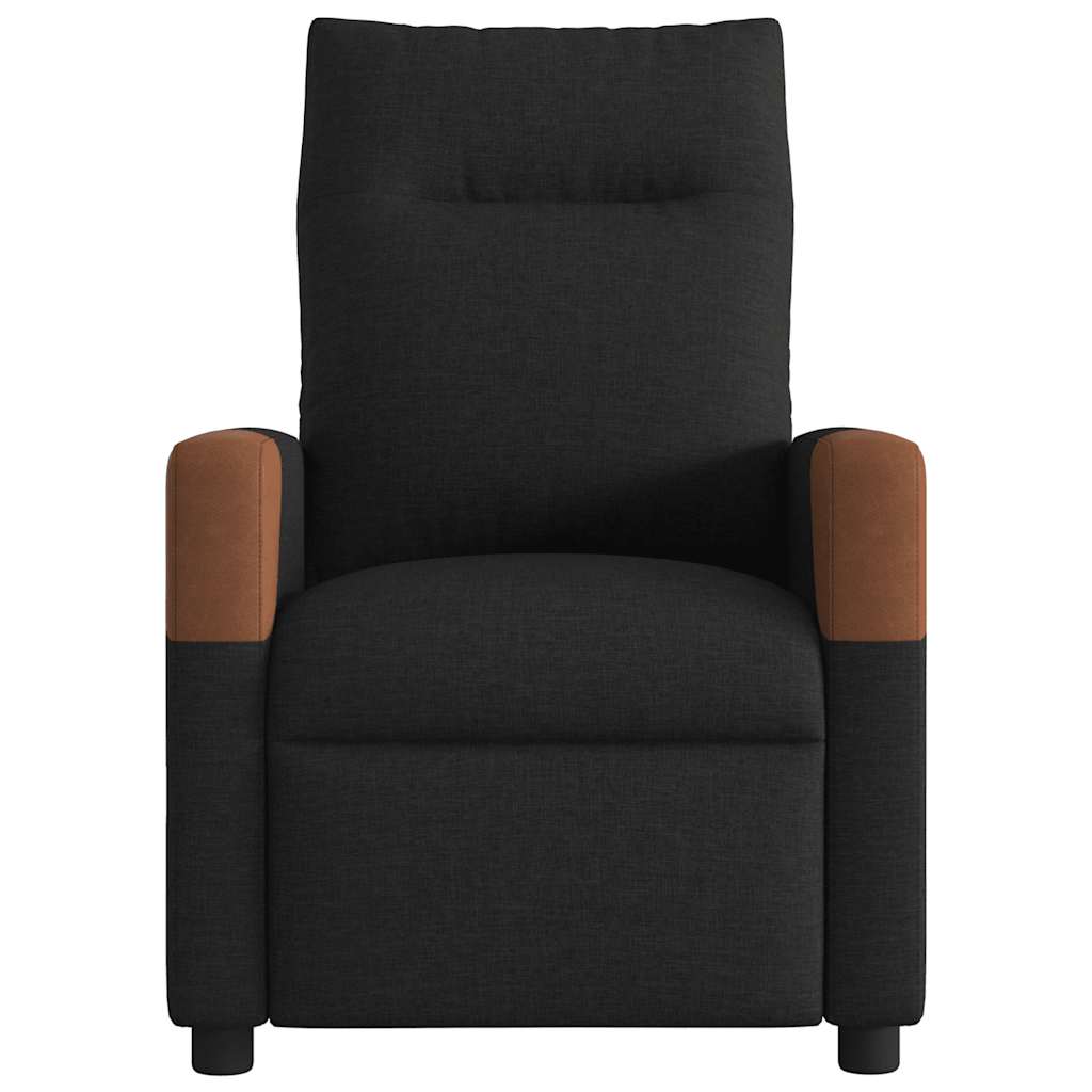 Massagesessel Schwarz Stoff