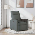 Relaxsessel Dunkelgrau Stoff