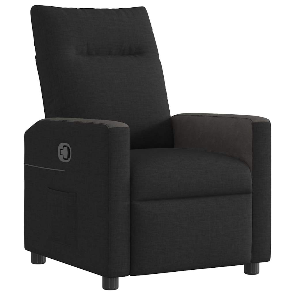 Relaxsessel Schwarz Stoff