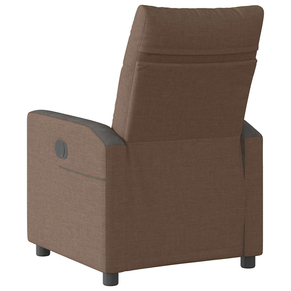 Relaxsessel Braun Stoff