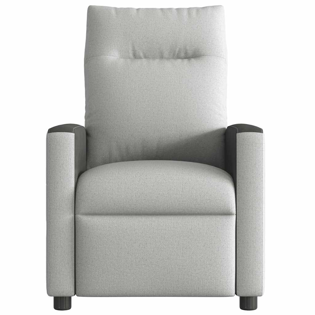 Massagesessel Wolkengrau Stoff