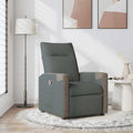 Relaxsessel Dunkelgrau Stoff