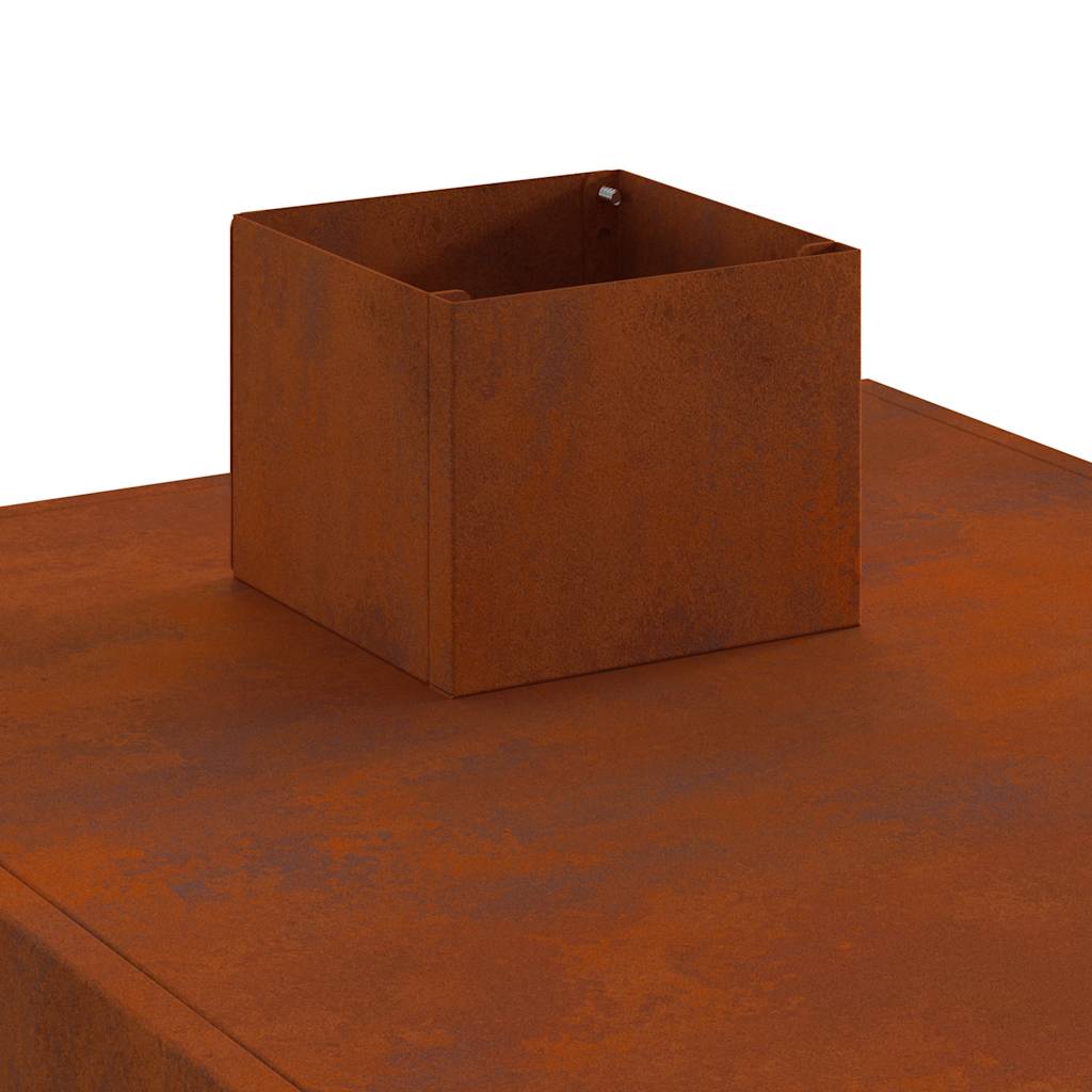 Gartenofen 35x50x60 cm Cortenstahl