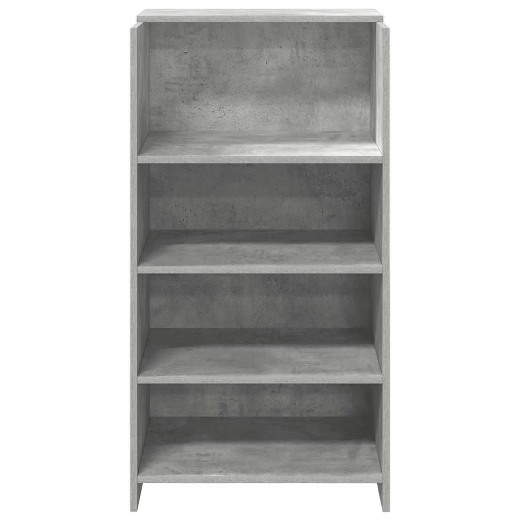 Empfangstheke Betongrau 55x50x103,5 cm Holzwerkstoff