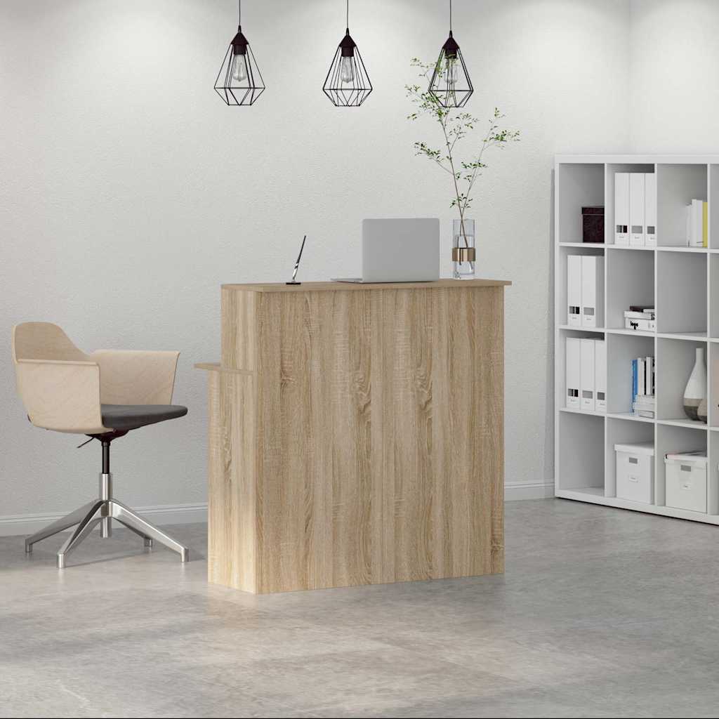 Empfangstresen Sonoma-Eiche 100 x 50 x 103,5 cm Holzwerkstoff