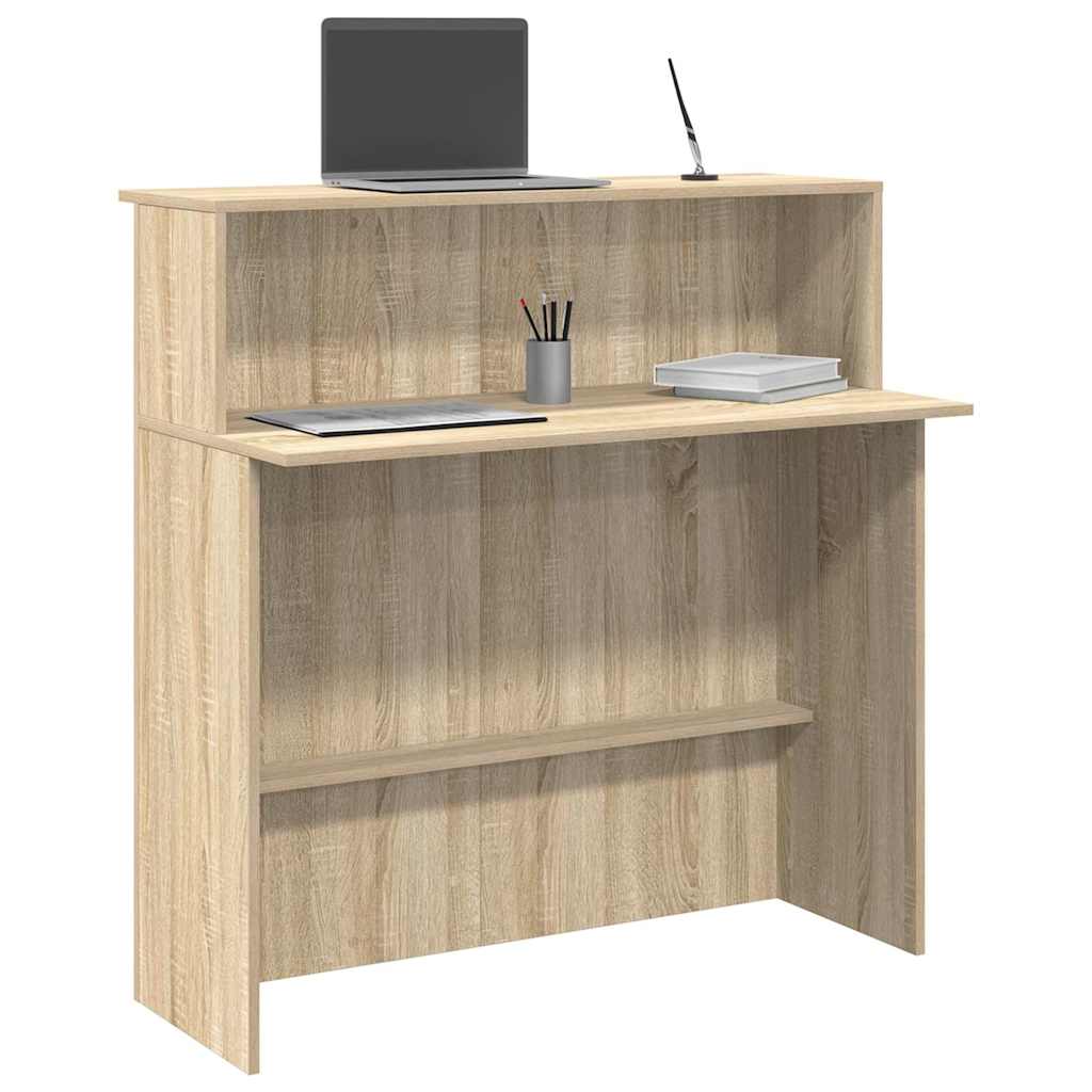 Empfangstresen Sonoma-Eiche 100 x 50 x 103,5 cm Holzwerkstoff