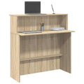 Empfangstresen Sonoma-Eiche 100 x 50 x 103,5 cm Holzwerkstoff