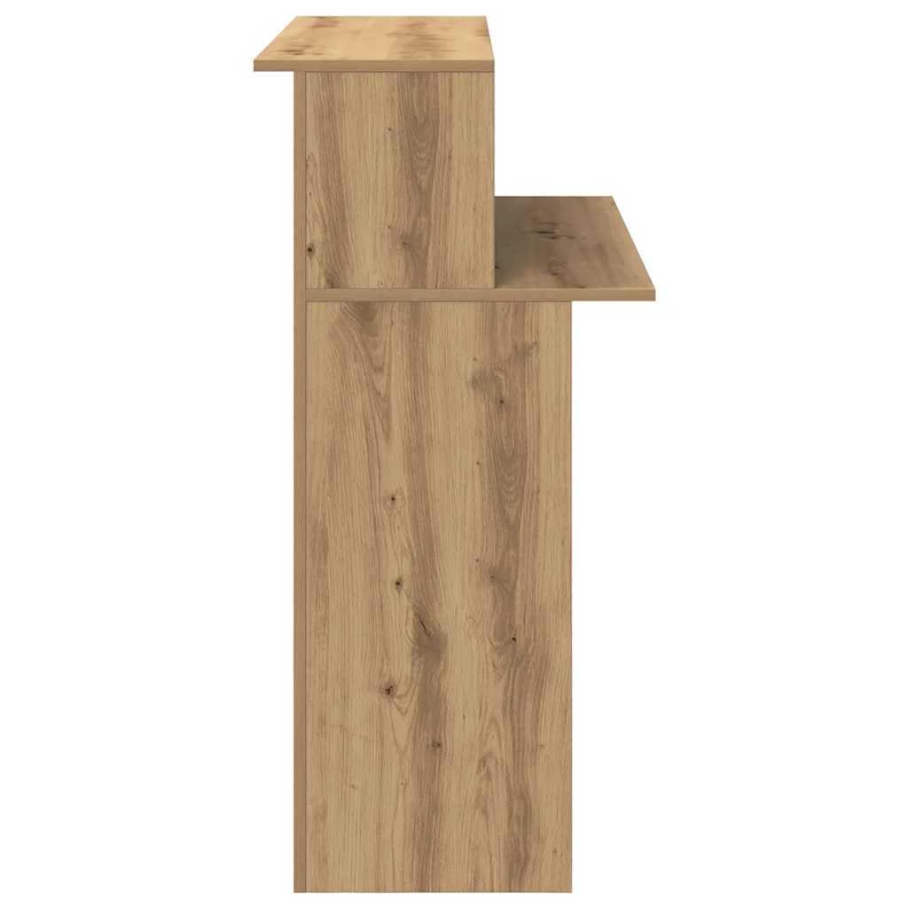 Empfangstheke Artisan-Eiche 100x50x103,5 cm Holzwerkstoff