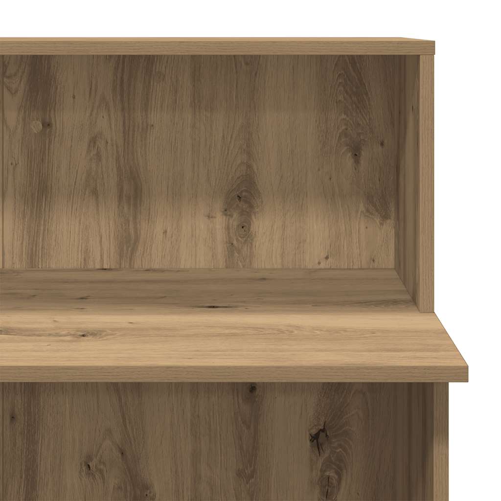Empfangstheke Artisan-Eiche 100x50x103,5 cm Holzwerkstoff