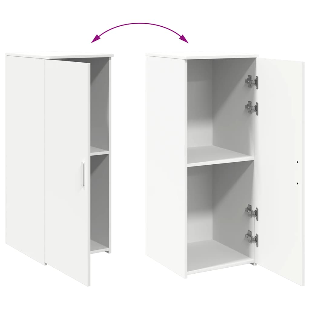 Lagerschrank Weiß 40 x 45 x 103,5 cm Holzwerkstoff
