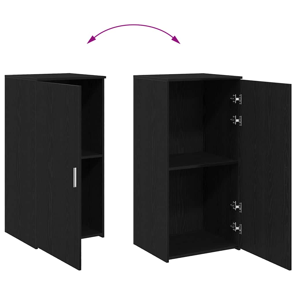 Lagerschrank Schwarz 50 x 45 x 103,5 cm Holzwerkstoff