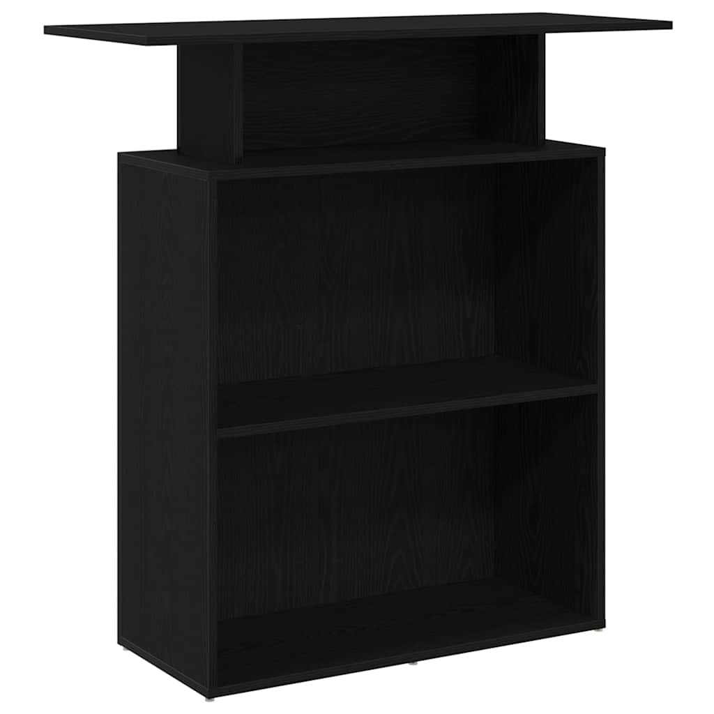 Empfangstresen Schwarz 100 x 40 x 104 cm Holzwerkstoff