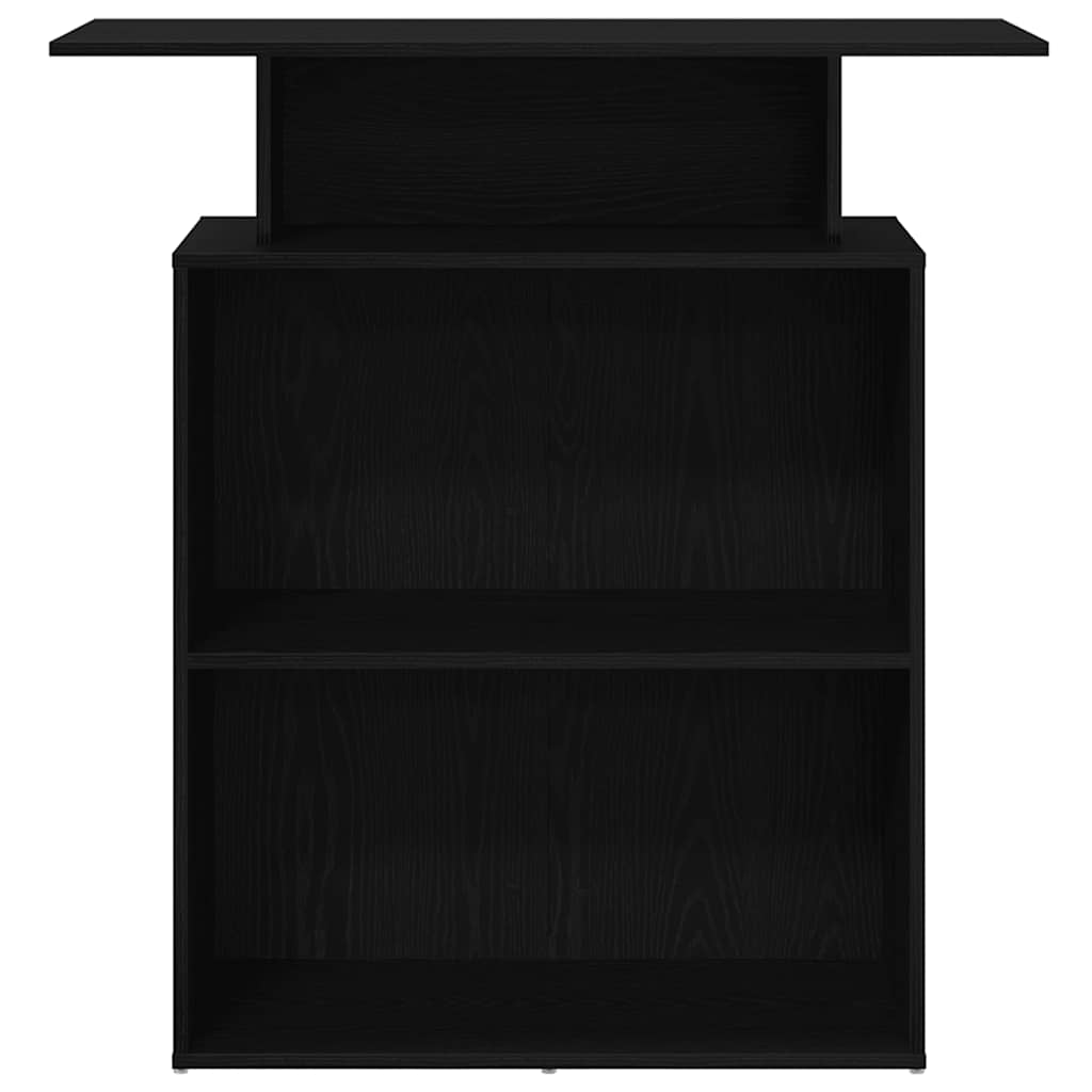 Empfangstresen Schwarz 100 x 40 x 104 cm Holzwerkstoff