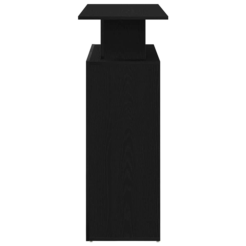 Empfangstresen Schwarz 100 x 40 x 104 cm Holzwerkstoff