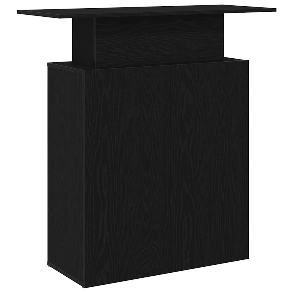 Empfangstresen Schwarz 100 x 40 x 104 cm Holzwerkstoff