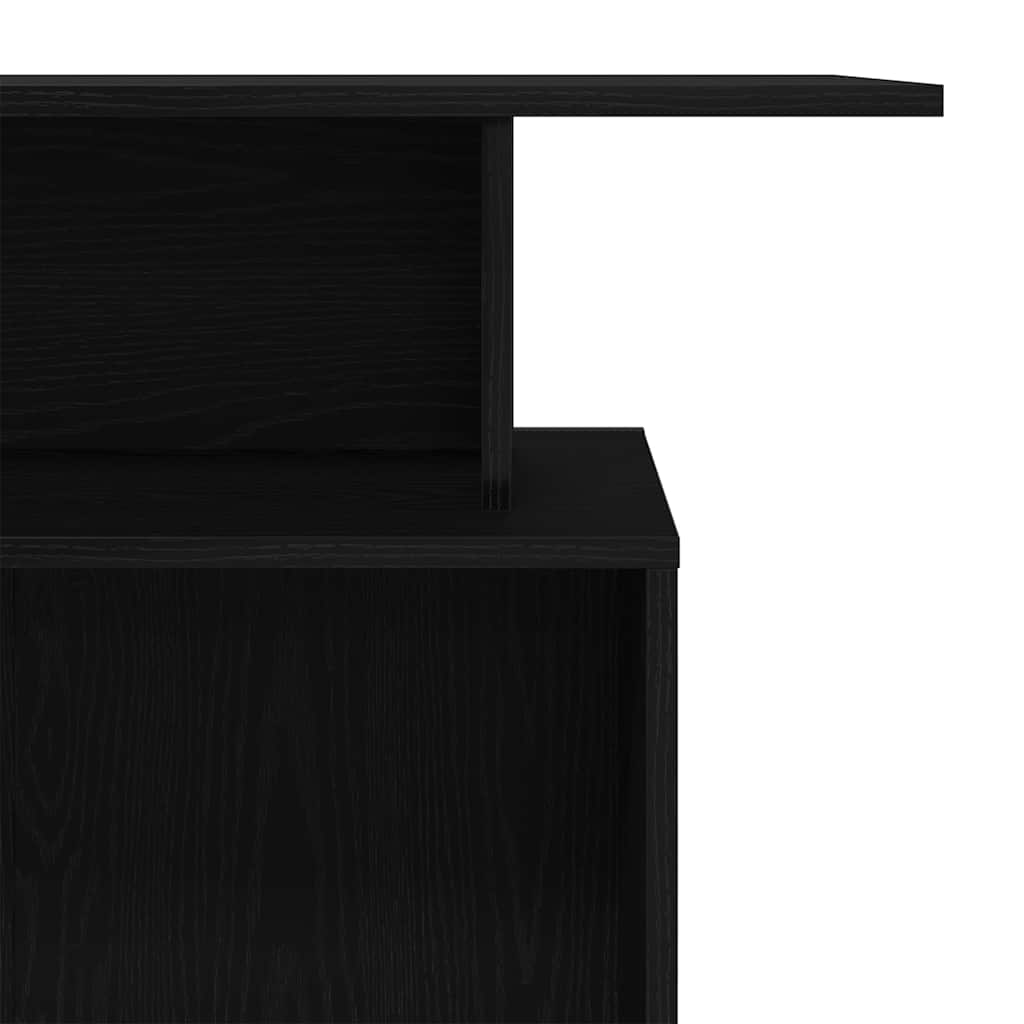 Empfangstresen Schwarz 100 x 40 x 104 cm Holzwerkstoff