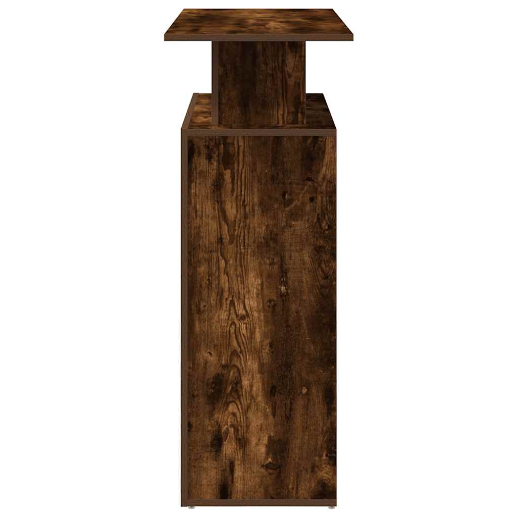 Empfangstheke Räuchereiche 100x40x104 cm Holzwerkstoff