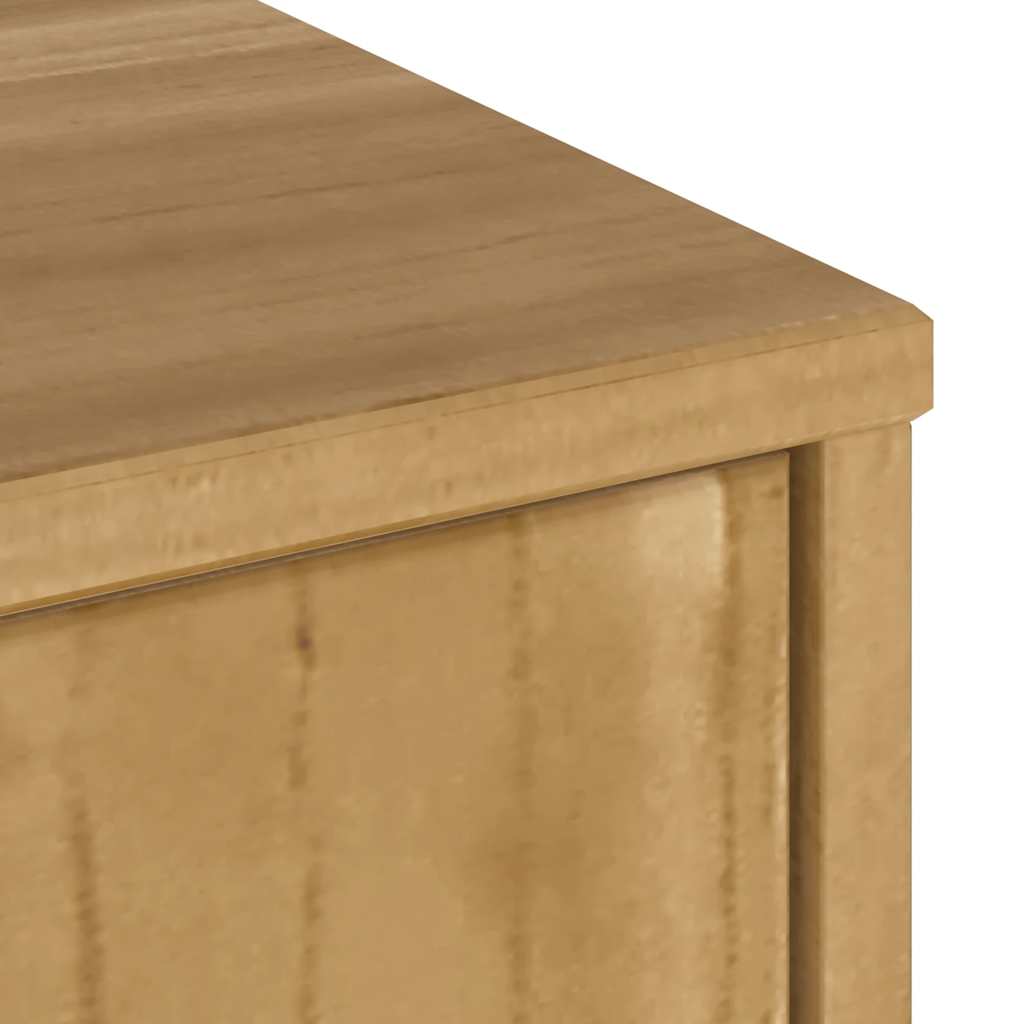TV-Schrank ODDA 79x24x40 cm Massivholz Kiefer