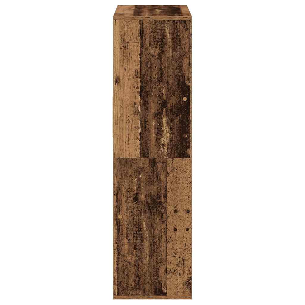 Bücherregal Altholz-Optik 66x31x112 cm Holzwerkstoff