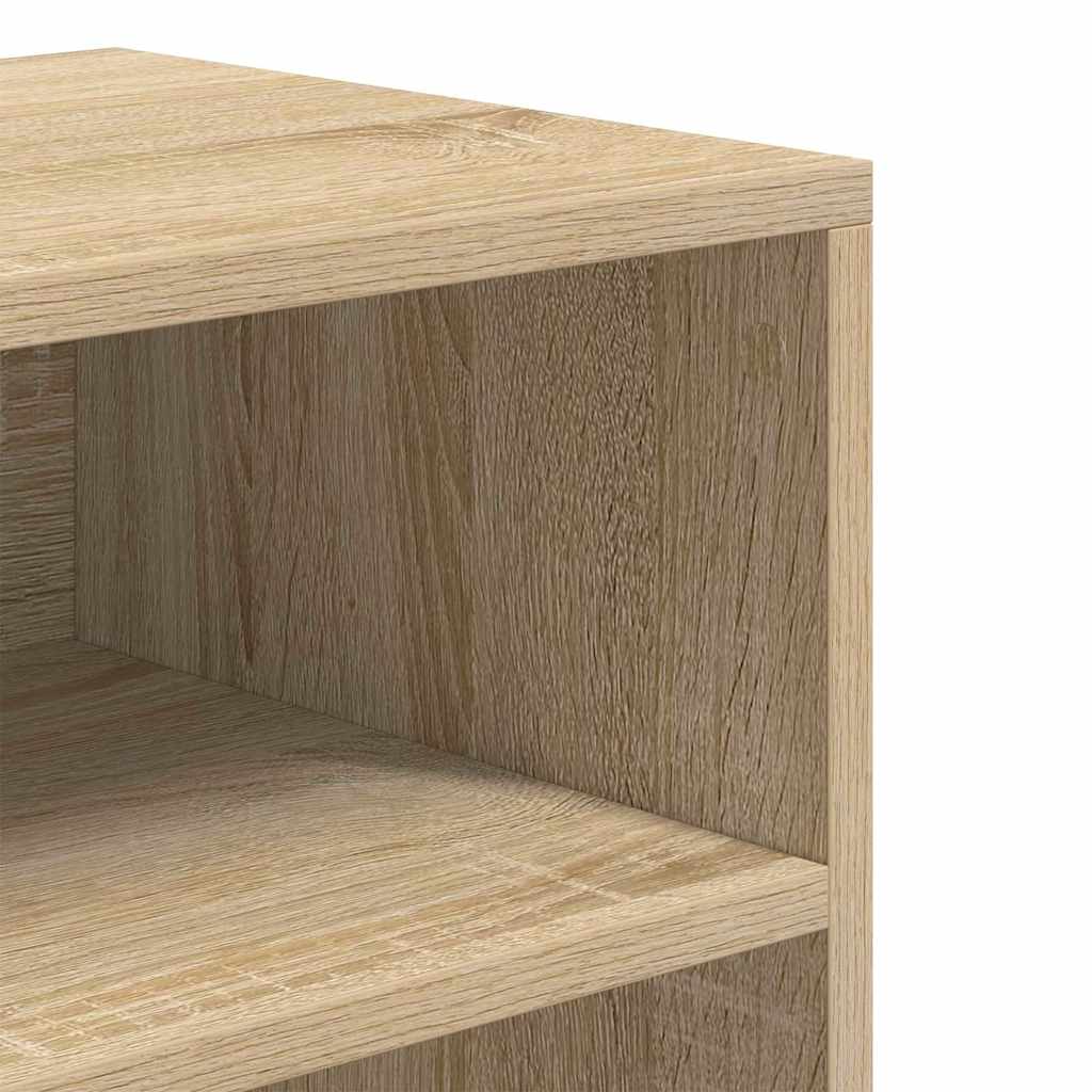 Bücherregal Sonoma-Eiche 60x30x71,5 cm Holzwerkstoff