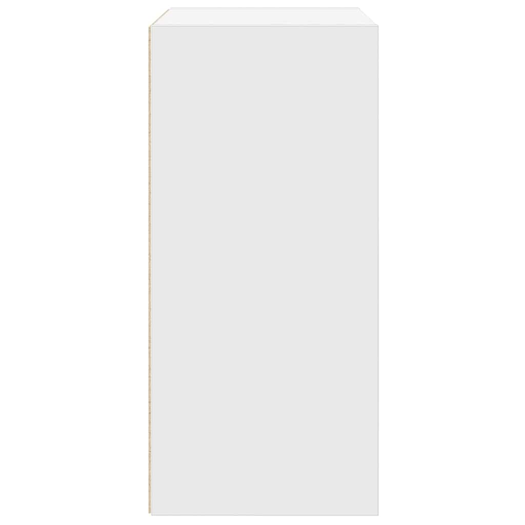 Bücherregal Weiß 31x24x52 cm Holzwerkstoff