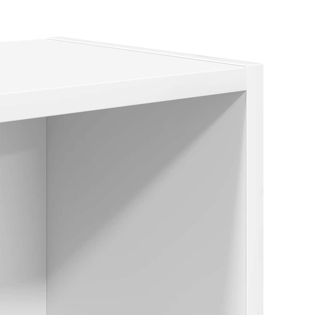 Bücherregal Weiß 31x24x52 cm Holzwerkstoff