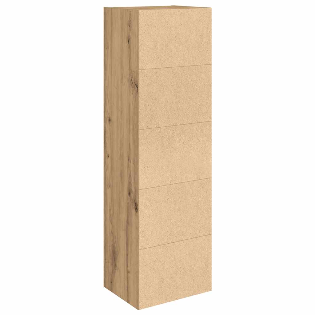 Bücherregal Artisan-Eiche 31x24x102 cm Holzwerkstoff