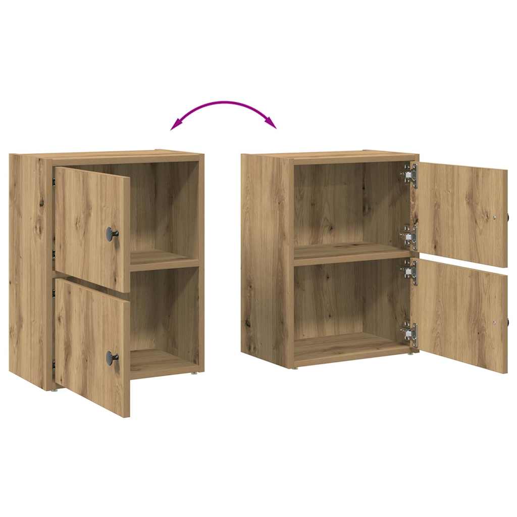 Bücherregal Artisan-Eiche 40x24x52 cm Holzwerkstoff