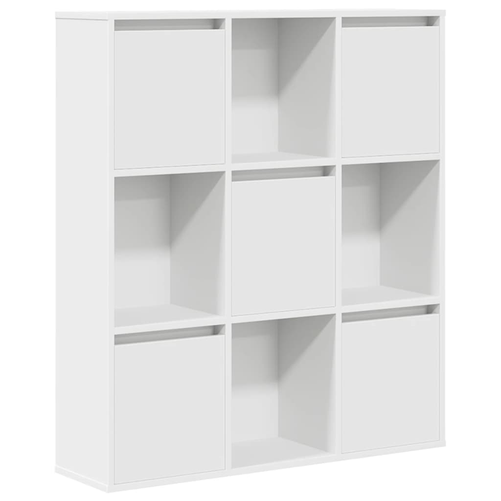 Bücherregal Weiß 89x24x101,5 cm Holzwerkstoff