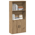 Bücherregal Artisan-Eiche 60x24x120 cm Holzwerkstoff
