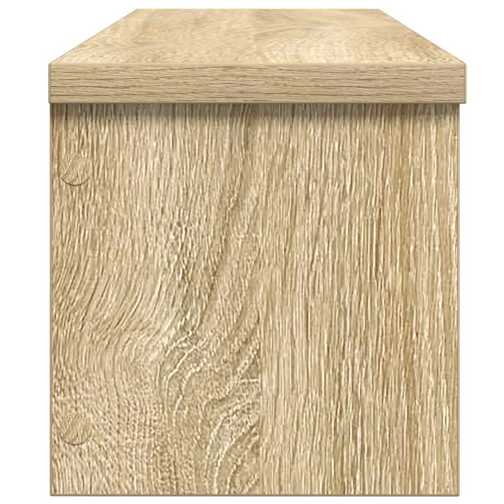 Küchenregale Stapelbar 2 Stk. Sonoma-Eiche 50x15x16 cm